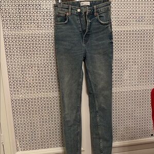 Zara Women's Classic Blue Skinny Jeans